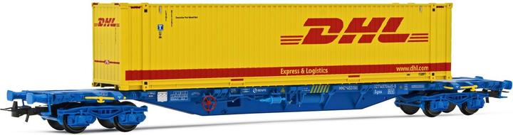 Image du produit Hornby RENFE MMC wagon porte-conteneurs avec 1x45 DHL, Ep VI (Voie N)