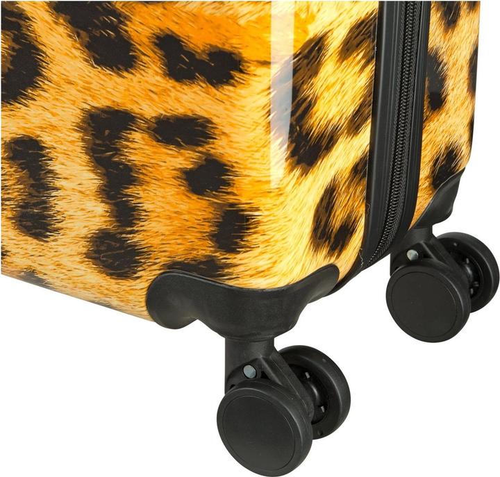 Actual product image Princess Traveler Animal Print - Travel suitcase â € “Leopard - Large - 76 cm - Double wheels (107 l)