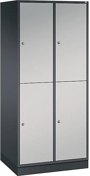 Actual product image C+P INTRO double tier steel wardrobe (82 cm, 195 cm)