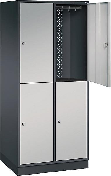 Actual product image C+P INTRO double tier steel wardrobe (82 cm, 195 cm)