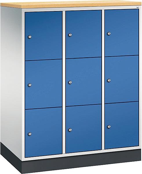 Produktbild C+P INTRO Stahl-Schliessfachschrank, Fachhöhe 345 mm