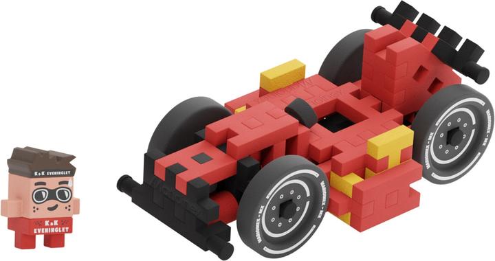 Produktbild Marioinex Mini-Waffel 50 Stück Autos: Rotes Rennauto