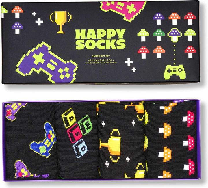 Produktbild Happy Socks Gamer Set (4er Pack, 41 - 46)