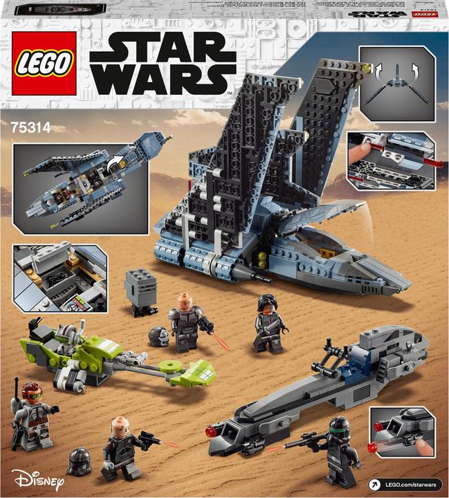 Produktbild LEGO Star Wars Angriffsshuttle aus The Bad Batch (75314, LEGO Star Wars)