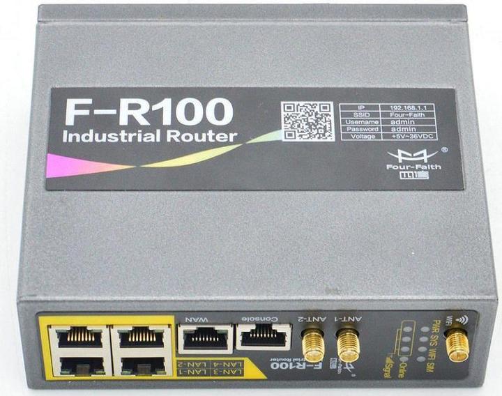 Actual product image Moxa ROUTER, 4G, WIFI, LTE/WCDMA