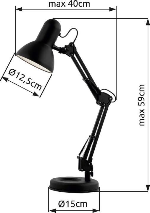 Produktbild Globo Tischleuchte Famous (E27)