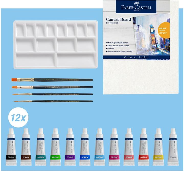 Productafbeelding Faber-Castell Creative Studio Acrylfarben (108 ml)