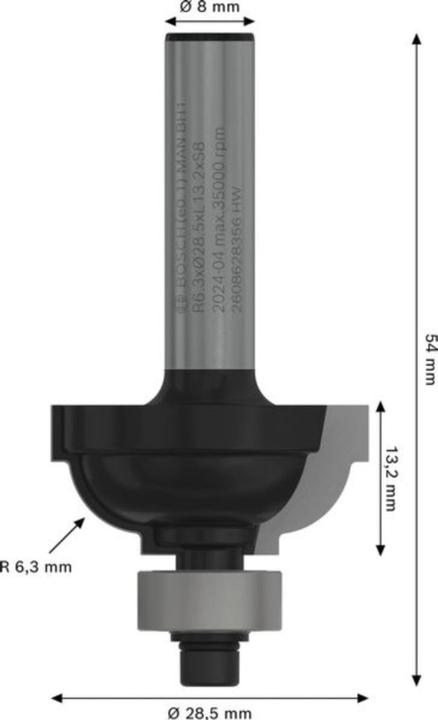 Productafbeelding Bosch Professional Zubehör Profielsnijder
