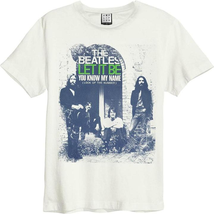 Image du produit Amplified - T-shirt style The Beatles YOU KNOW MY NAME - Adulte (3XL)