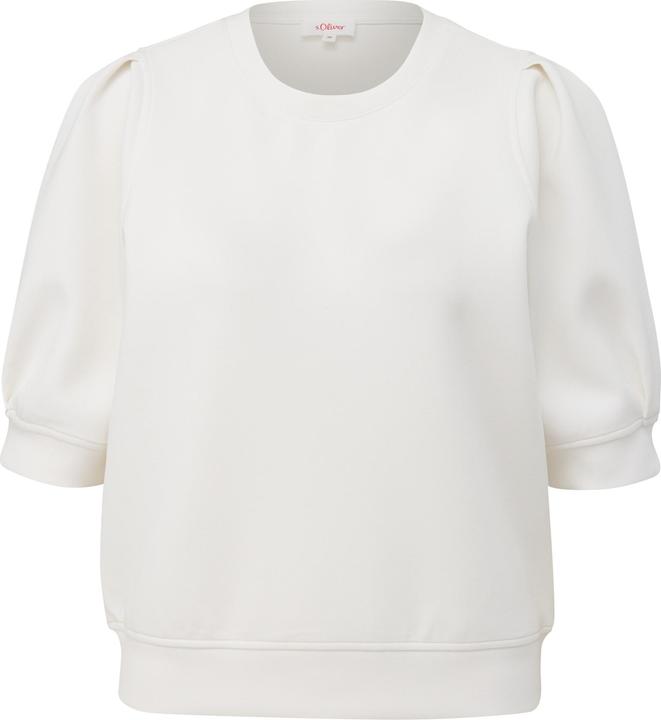 Produktbild s.Oliver Sweatshirt Kurzarm-Shirt aus Scuba (48)