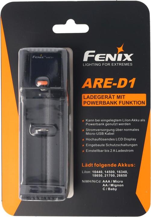 Actual product image Fenix ARE-D1 (1 pcs., Chargers without battery)