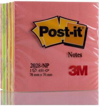 3M Post-it® cube, 76x76 mm, 450 sheets (76 x 76 mm)