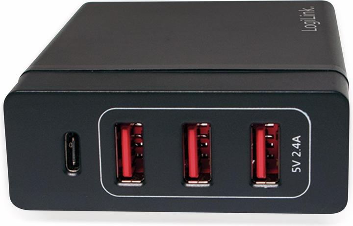Produktbild LogiLink Tischladeadapter PA0122 (60 W, 4 Ports)