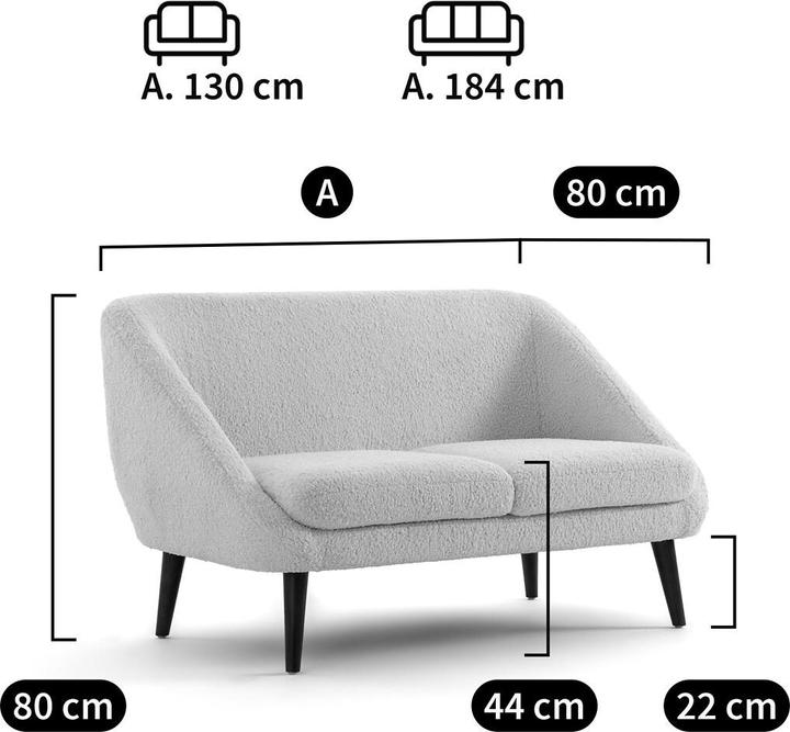 Produktbild La Redoute Interieurs Semeon (3-Sitzer)