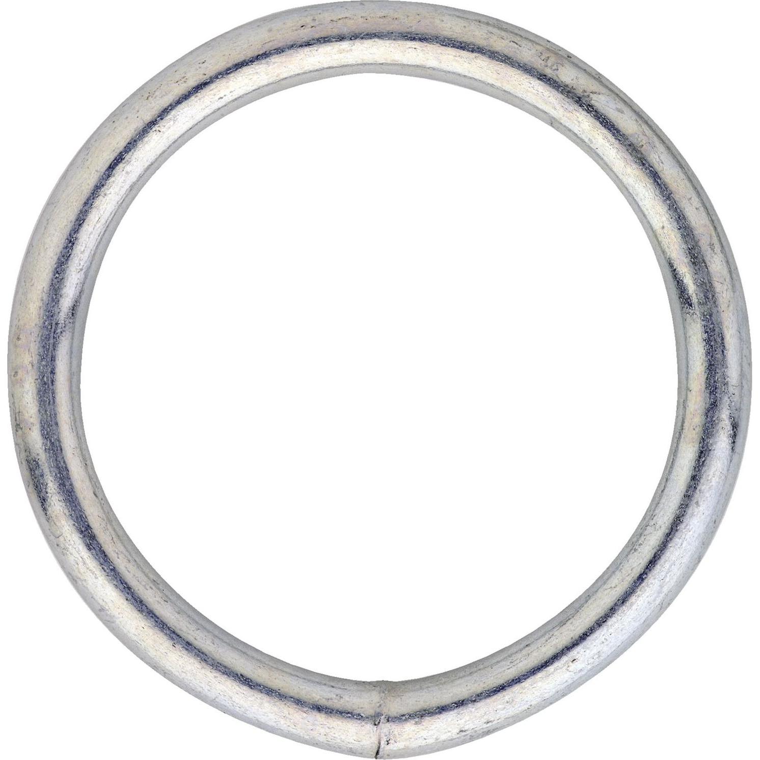 Dulimex, Seil + Kette Zubehör, Stahlring (Barrenring) geschweisster Anbindering ø 6mm Metallring Stahl verzinkt