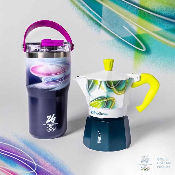 Actual product image Bialetti Borraccia Termica Viola Milano Cortina (0.60 l)