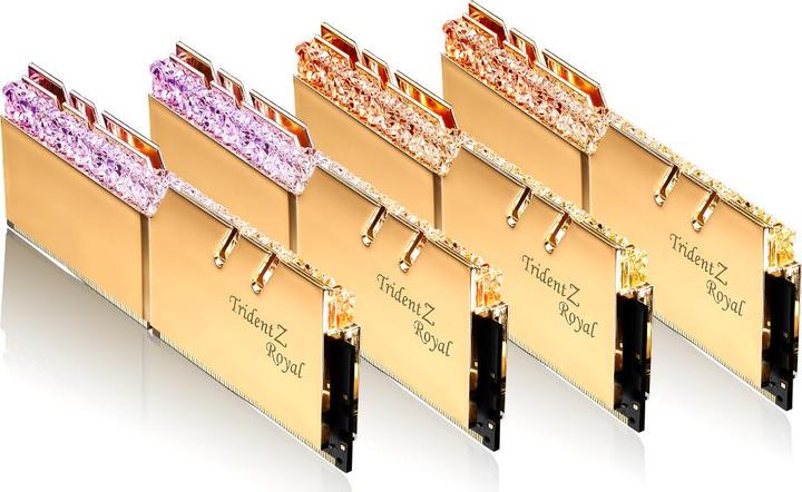 Produktbild G.Skill TridentZ Royal 64GB DDR4 3600-14, (8x8GB), F4-3600C14Q2-64GTRGB (8 x 8GB, 3600 MHz, DDR4-RAM, DIMM)