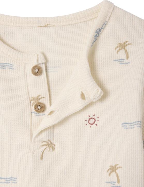 Image du produit Vertbaudet Bio-Kollektion: Baby T-Shirt mit Reliefeffekt (92)