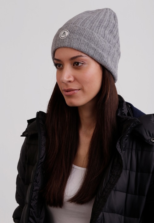 Actual product image Cash-Mere Kaschmir Rib Mütze (One size)