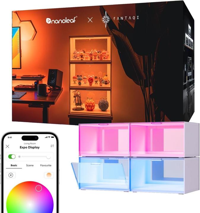 Produktbild Nanoleaf Expo LED-Schaukasten Starterkit (50 lm)