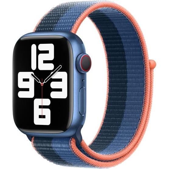 EKO Uhrenarmband Nylon Blau (Kunststoff tissé), Uhrenarmband, Blau