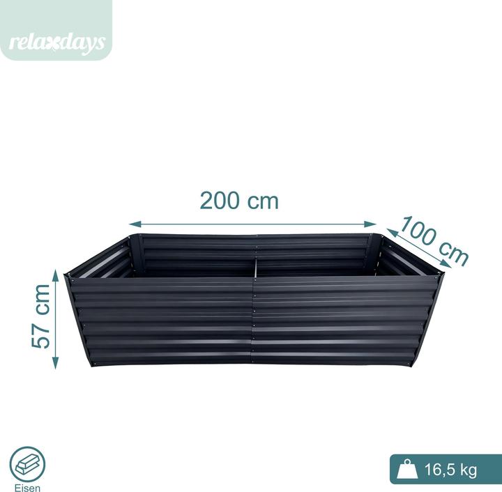 Produktbild Relaxdays Hochbeet