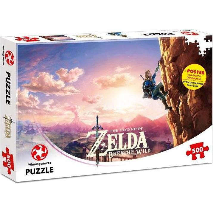 Thumbnail - Winning Moves WIN45506 - Zelda: Breath of the Wild - 1000 Teile Puzzle, für 1+ Spieler, ab 10 Jahren (1000 Teile)