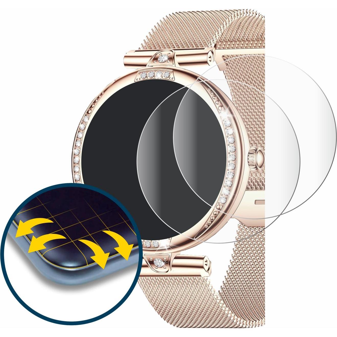 Thumbnail - BROTECT Full-Screen Displayschutz, Smartwatch Schutzfolie, Transparent