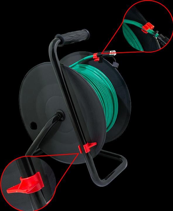 Actual product image LogiLink Network cable (S/FTP, CAT6a, 80 m)