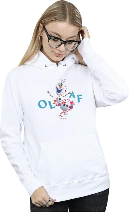 Immagine prodotto Disney Frozen 2 Olaf Leaf Jump Felpa con Cappuccio Donna (M)