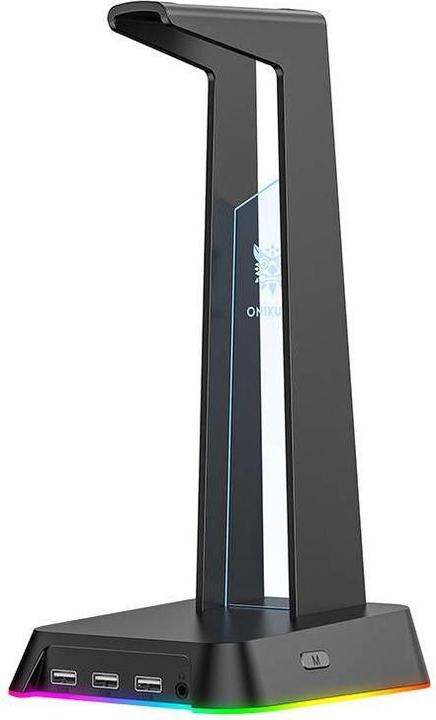 Actual product image Onikuma Stojak na słuchawki z podświetleniem RGB ST2 czarny