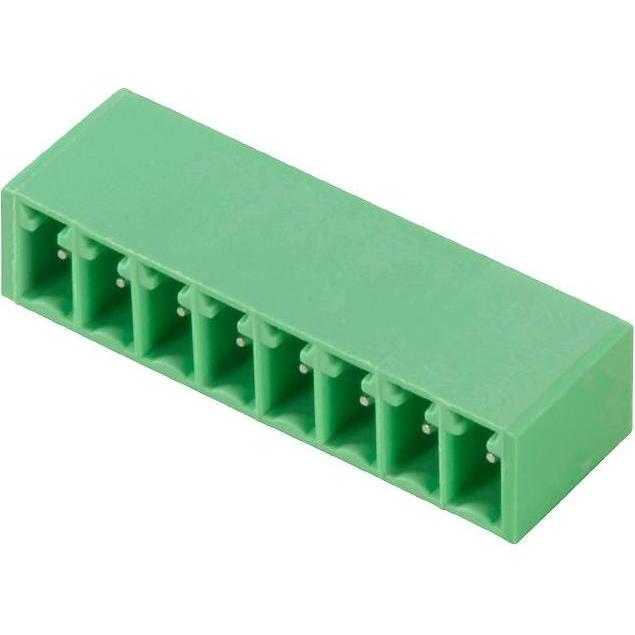 Weidmüller Stiftgehäuse-Platine Polzahl Gesamt 6 Rastermass: 3.5 mm 2641560000 4, Cavo + Spina elettrica, Verde