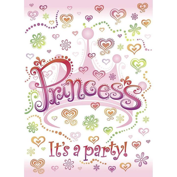 Produktbild Unique Party Prinzessin Diva Einladungen (Packung mit 8 Stück) (8 Stk.)