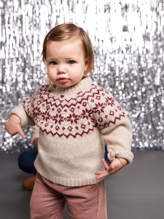 Produktbild Envie de Fraise Baby Weihnachts-Pullover Jacquardstrick-Capsule (68)