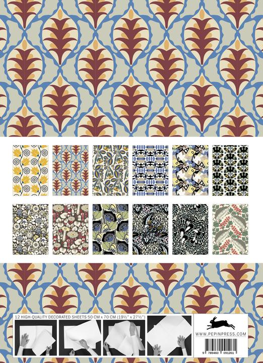Produktbild Gift & Creative Paper WIENER WERKSTÄTTE (Geschenkpapier, 12 x)