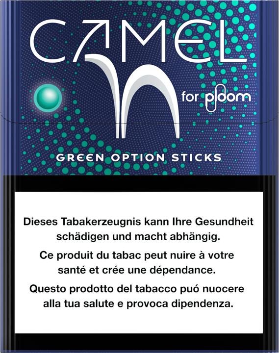 Actual product image Ploom Camel Green (menthol)
