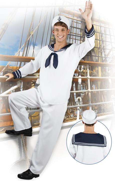 Produktbild Boland Matrosen Kostüm: Seemann Outfit (54, 56)