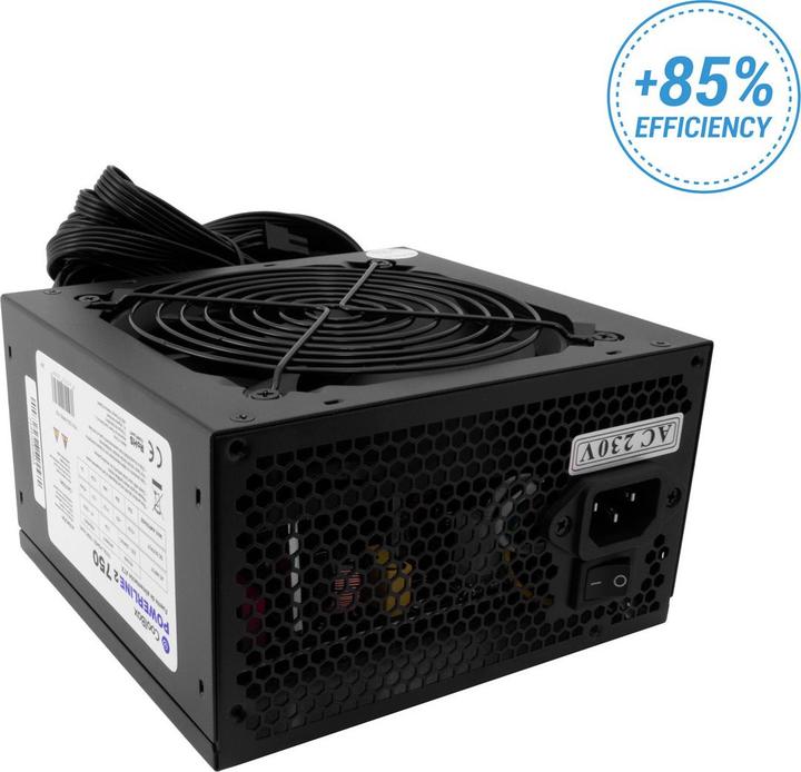 CoolBox fuente alimentacion atx powerline2 750w (750 W)