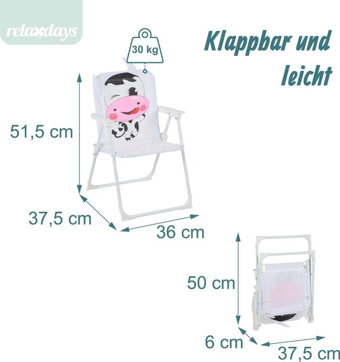 Produktbild Relaxdays Kinder-Klappstuhl (Kinderstuhl)
