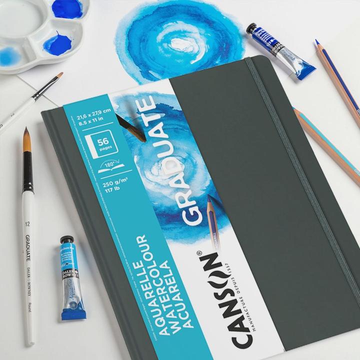Actual product image Magni Sketchbook A5 Canson Watercolours 28 sheets 250g (A5, Plain, Hardcover)