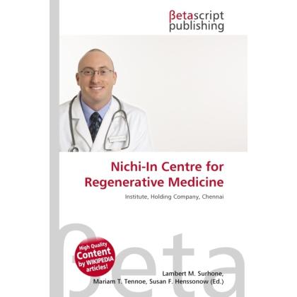 Nichi-In Centre for Regenerative Medicine, Fachbücher