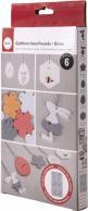 Actual product image Rayher Silicone Mould "Easter Friends & Bee