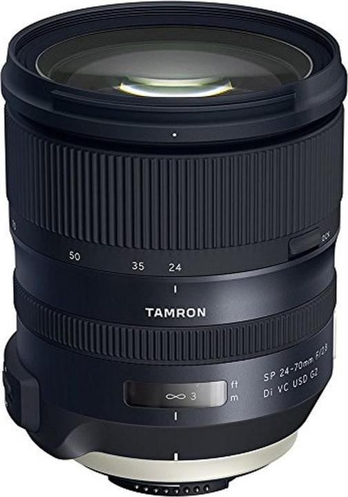 Produktbild Tamron SP 24-70 mm F/2,8 Di VC USD G2 (Nikon F-Bajonett) (A032) (Nikon F, Vollformat, APS-C / DX)