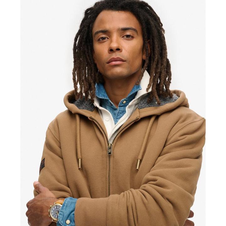 Image du produit Superdry weathirt à capuche doublée uperdry borg (S)