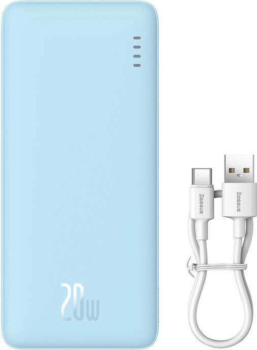 Produktbild Baseus Airpow 20000mAh 20W powerbank (blue) (20000 mAh, 20 W, 74 Wh)