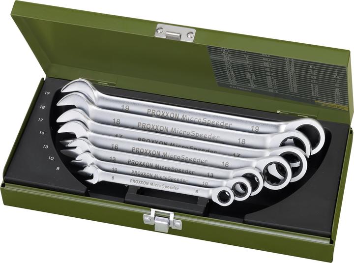 Produktbild Proxxon Micro-Speeder (10 mm, 13 mm, 16 mm, 17 mm, 18 mm, 19 mm, 8 mm)