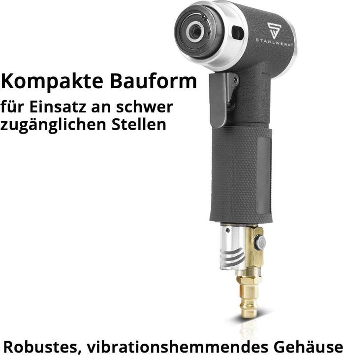 Produktbild Stahlwerk Druckluft Exzenterschleifer OSK-150 ST bis 15.000 U/min Schleifgerät (Exzenterschleifer)