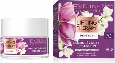Eveline Lifting Therapy Peptydy 70+ multiodżywczy krem-serum 50ml (50 ml)