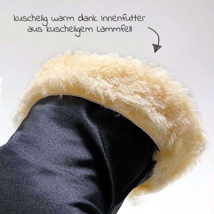 Image du produit Kaiser Gants de poussette Mitt avec fourrure d'agneau