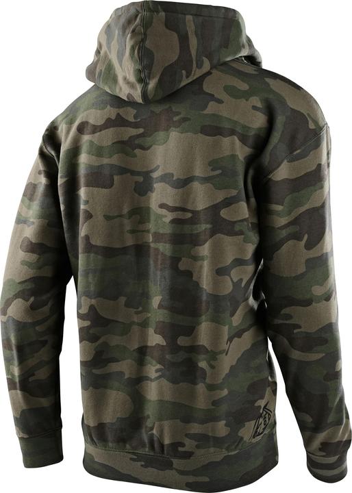 Produktbild Troy Lee Designs Speed Logo Zip-Up Hoodie, camo green, M SALE (M)
